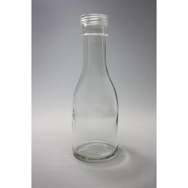 規格180 丸瓶 10本入 酒瓶 ふた付 ガラス瓶 保存瓶 ワイン瓶