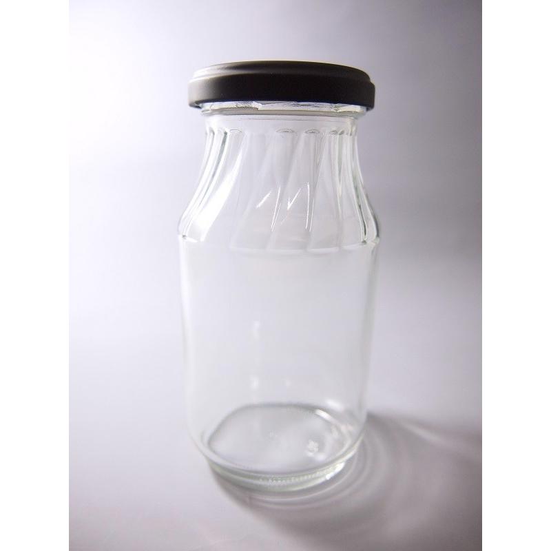 WAVE300R 丸瓶 12本入 ジャム瓶 ふた付 ガラス瓶 保存瓶 ソース 調味料 ケチャップ パスタソース マヨネーズ シロップ はちみつ容器 かわいい | ブランド登録なし | 04