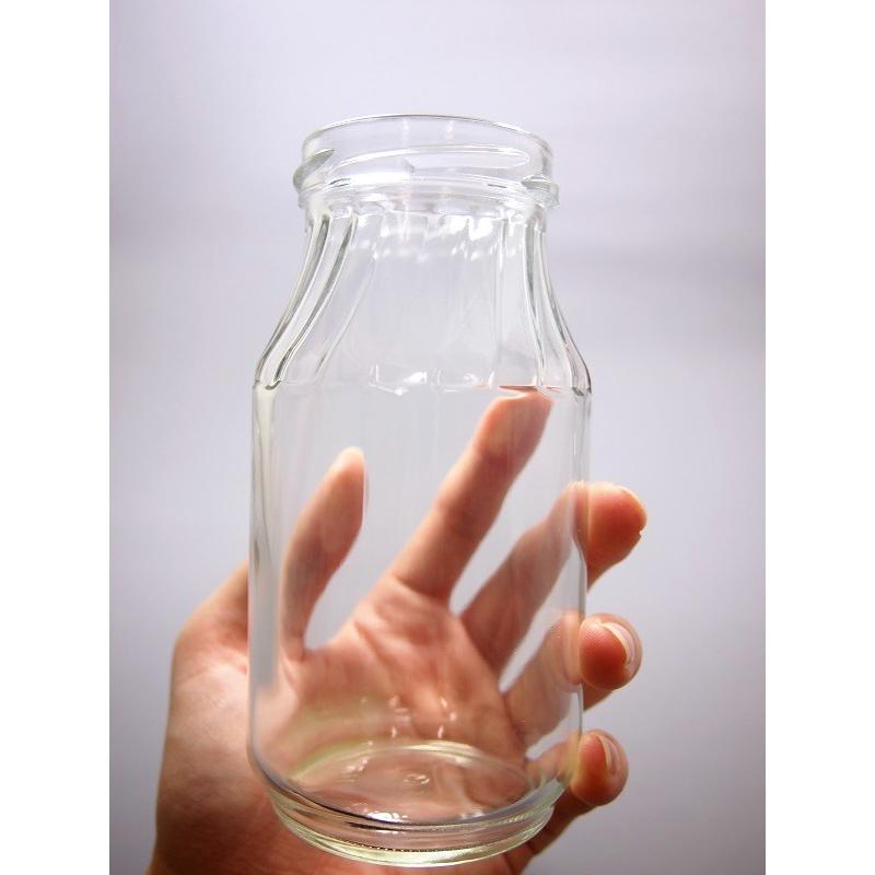 WAVE300R 丸瓶 12本入 ジャム瓶 ふた付 ガラス瓶 保存瓶 ソース 調味料 ケチャップ パスタソース マヨネーズ シロップ はちみつ容器 かわいい | ブランド登録なし | 05