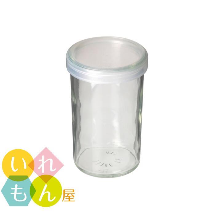 マイカップ180 丸瓶 1本入 ヨーグルト瓶 ふた付 ガラス瓶 保存瓶 プリン カップ デザート容器 デザート瓶 ゼリー カフェ レトロ瓶 ワンカップ Cカップ ミニ 蓋付 |  | 01