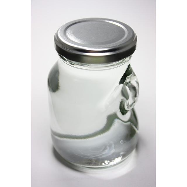 ミニストック200 丸瓶 48本入 ジャム瓶 ふた付 ガラス瓶 保存瓶 はちみつ容器 果実酒 梅酒 果実漬け コンポート 小さい かわいい 可愛い | ブランド登録なし | 05