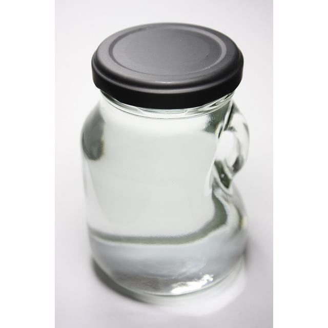 ミニストック200 丸瓶 48本入 ジャム瓶 ふた付 ガラス瓶 保存瓶 はちみつ容器 果実酒 梅酒 果実漬け コンポート 小さい かわいい 可愛い | ブランド登録なし | 07