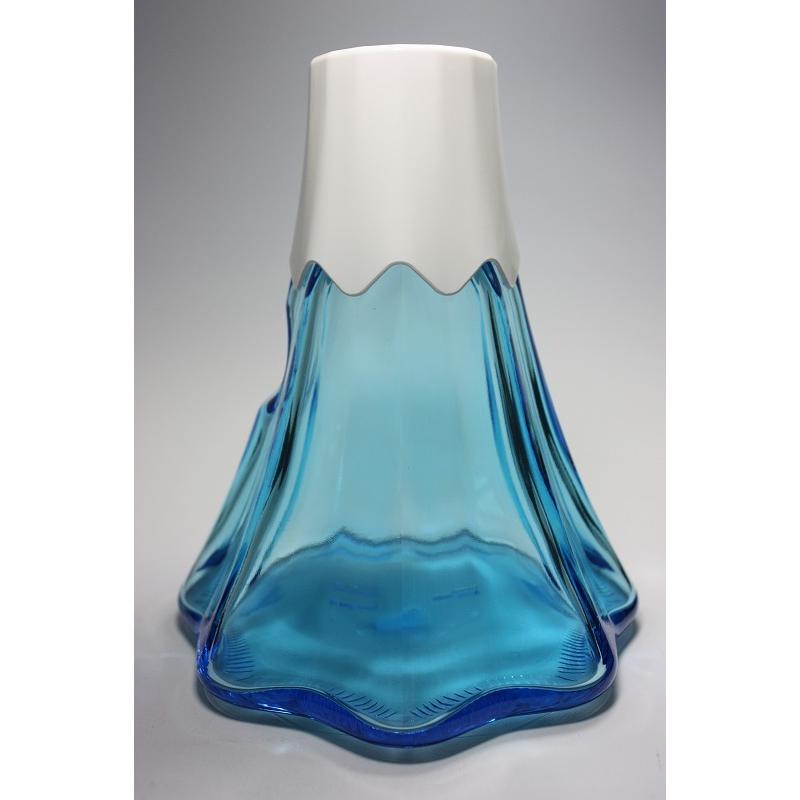 FJ-Mtボトル ブルーびん 富士山型瓶 6本入 酒瓶 ふた付 ガラス瓶 保存瓶 ワイン瓶 焼酎 ジュース 酒 梅酒 シロップ ワインボトル ブルーボトル | ブランド登録なし | 02