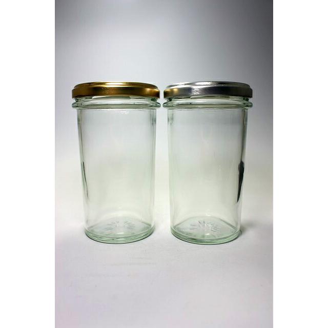 カップ230ST 丸瓶 10本入 ジャム瓶 ふた付 ガラス瓶 保存瓶 はちみつ