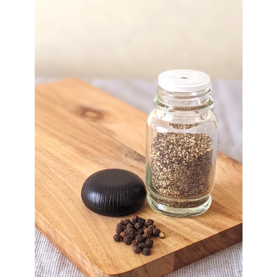 #1000スパイス瓶セット 丸瓶 7本入 スパイス瓶 ふた付 ガラス瓶 保存瓶 調味料 スパイス 塩 ソルト 香辛料 調味料容器 スパイス容器 香辛料容器 | ブランド登録なし | 09