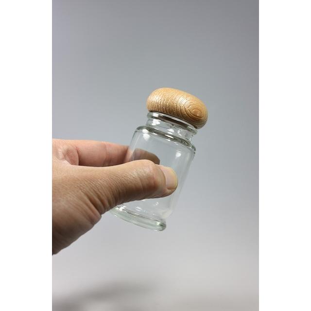 #1000スパイス瓶セット 丸瓶 7本入 スパイス瓶 ふた付 ガラス瓶 保存瓶 調味料 スパイス 塩 ソルト 香辛料 調味料容器 スパイス容器 香辛料容器 | ブランド登録なし | 07