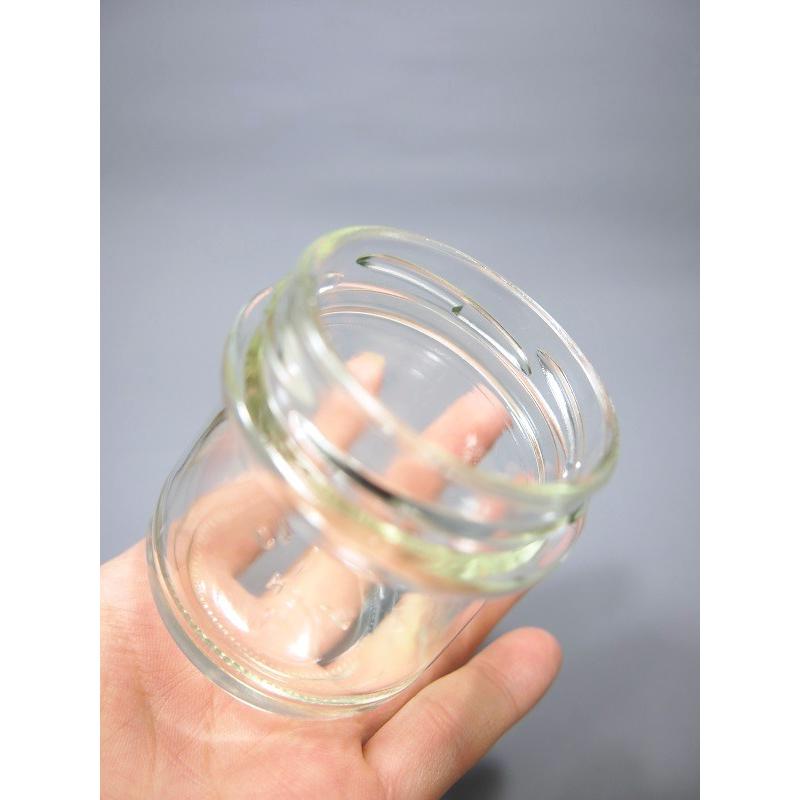 ジャム瓶 しりばり90 35本入 ふた付 丸瓶 ガラス瓶 保存瓶 はちみつ 手作り スイーツ プリン ゼリー お土産 ヨーグルト 業務用 かわいい おしゃれ | ブランド登録なし | 06