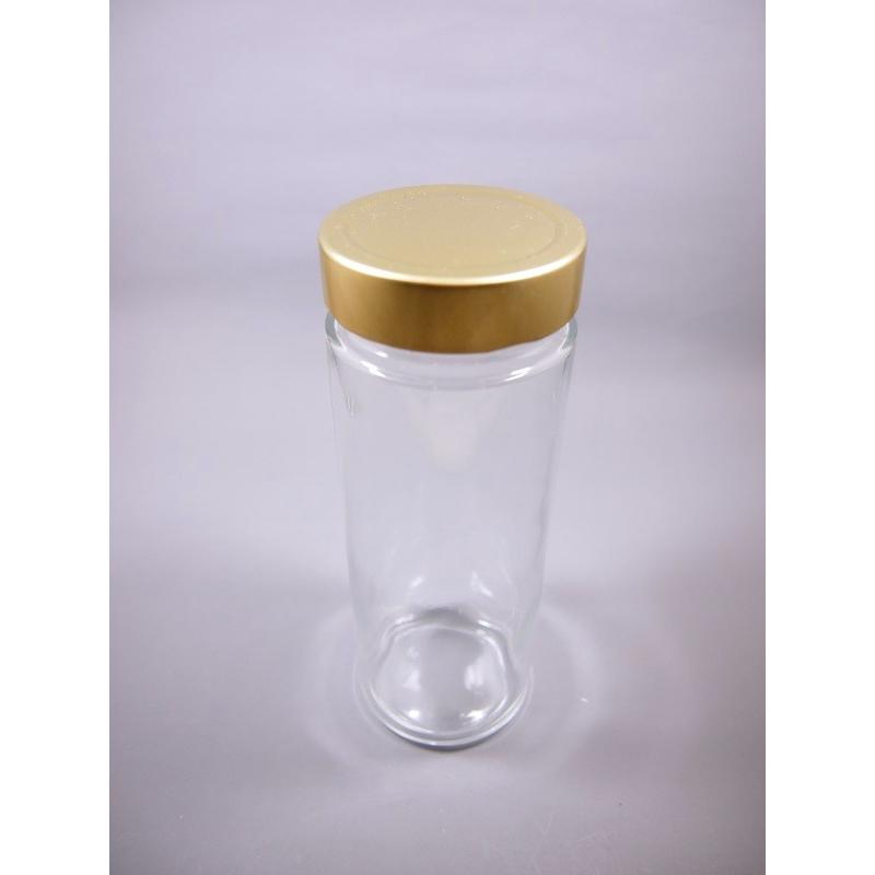 MSN-500 丸瓶 10本入 ジャム瓶 ふた付 ガラス瓶 保存瓶 はちみつ容器 コンポート かわいい 高級感 可愛い おしゃれ オシャレ スタイリッシュ | ブランド登録なし | 04