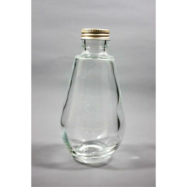 SSO-200A 丸瓶 10本入 酒瓶 ふた付 ガラス瓶 保存瓶 ワイン瓶 焼酎 ジュース ボトル 酒 梅酒 シロップ ワインボトル 調味料 ハーバリウム 高級感 | ブランド登録なし | 01