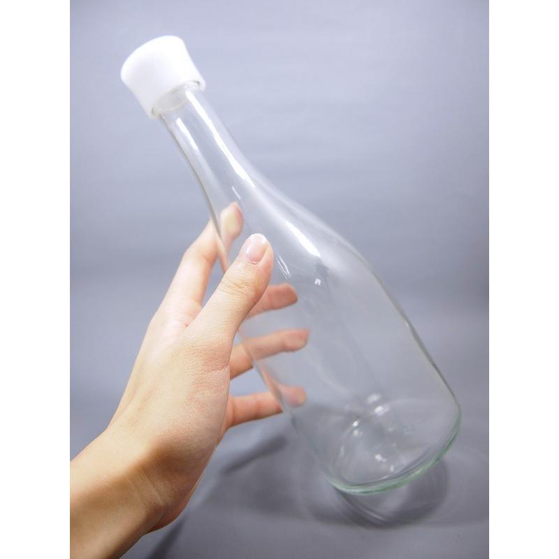 規格500 丸瓶 12本入 酒瓶 ふた付 ガラス瓶 保存瓶 ワイン瓶 焼酎 ジュース ボトル 酒 梅酒 シロップ ワインボトル 調味料 かわいい 可愛い |  | 06