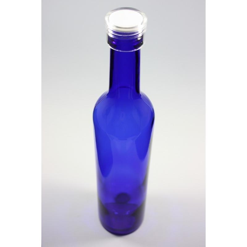 スリムワイン500 ブルーびん 丸瓶 12本入 酒瓶 ふた付 ガラス瓶 保存瓶 ワイン瓶 焼酎 ジュース ボトル 酒 梅酒 シロップ ワインボトル 調味料 | ブランド登録なし | 03