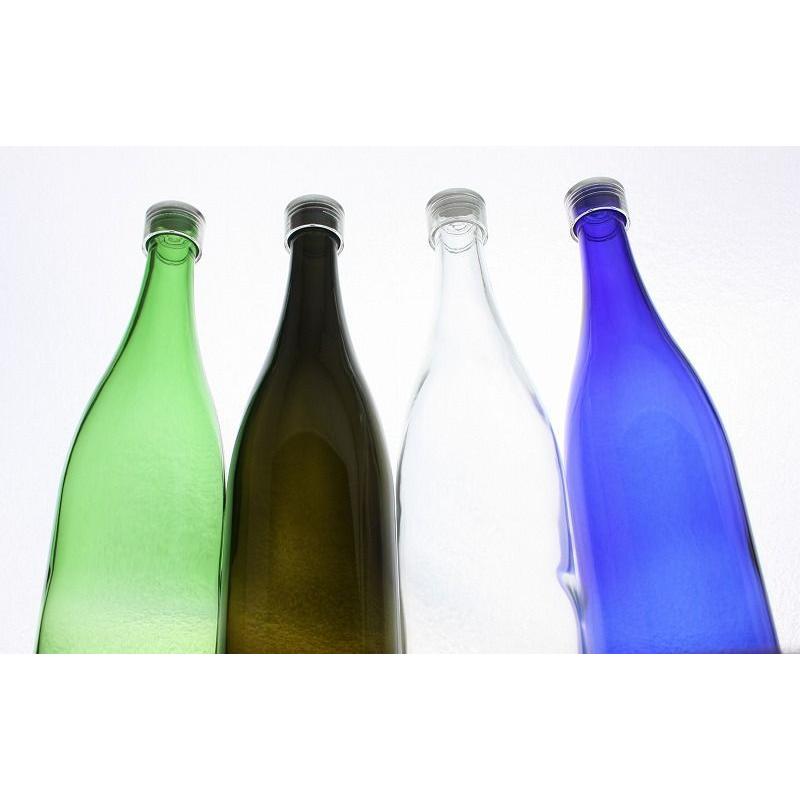 ロングS720 ブルーびん 丸瓶 12本入 酒瓶 ふた付 ガラス瓶 保存瓶 ワイン瓶 焼酎 ジュース ボトル 酒 梅酒 シロップ ワインボトル 調味料 | ブランド登録なし | 04