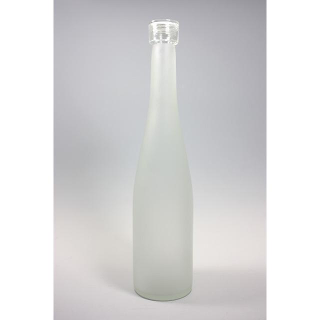 ALS500 透明フロストびん 丸瓶 12本入 酒瓶 ふた付 ガラス瓶 保存瓶 ワイン瓶 焼酎 ジュース ボトル 酒 梅酒 シロップ ワインボトル 調味料 | ブランド登録なし | 01