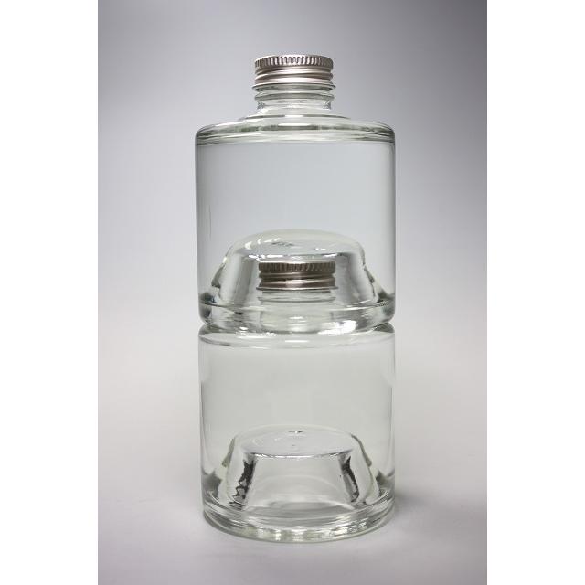 スタッキングB型 丸瓶 1本入 酒瓶 ふた付 ガラス瓶 保存瓶 ワイン瓶 焼酎 ジュース ボトル 酒 梅酒 シロップ ワインボトル 調味料 硝子瓶 ワイン | ブランド登録なし | 04