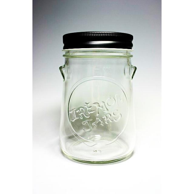 IREMON JARS 丸瓶 1本入 ジャム瓶 ふた付 ガラス瓶 保存瓶 はちみつ容器 ジャー容器 かわいい 可愛い おしゃれ オシャレ スタイリッシュ｜iremonya｜04