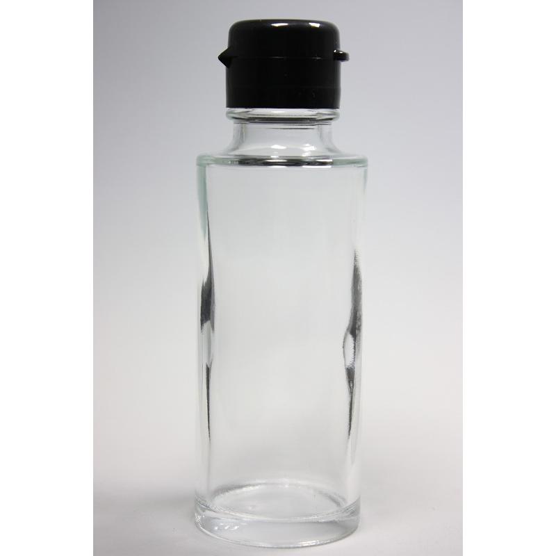 SSS-100B 丸瓶 1本入 調味料瓶 ふた付 ガラス瓶 保存瓶 醤油 しょうゆ しょう油 ポン酢 酢 油 ぽん酢 オイル オリーブオイル ソース タレ ダシ |  | 01