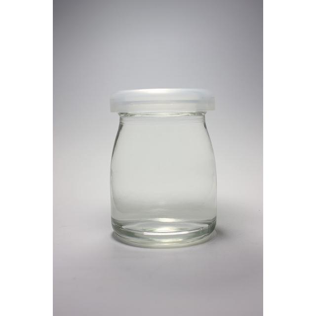 ヨーグルト90N 丸瓶 1本入 ヨーグルト瓶 ふた付 ガラス瓶 保存瓶