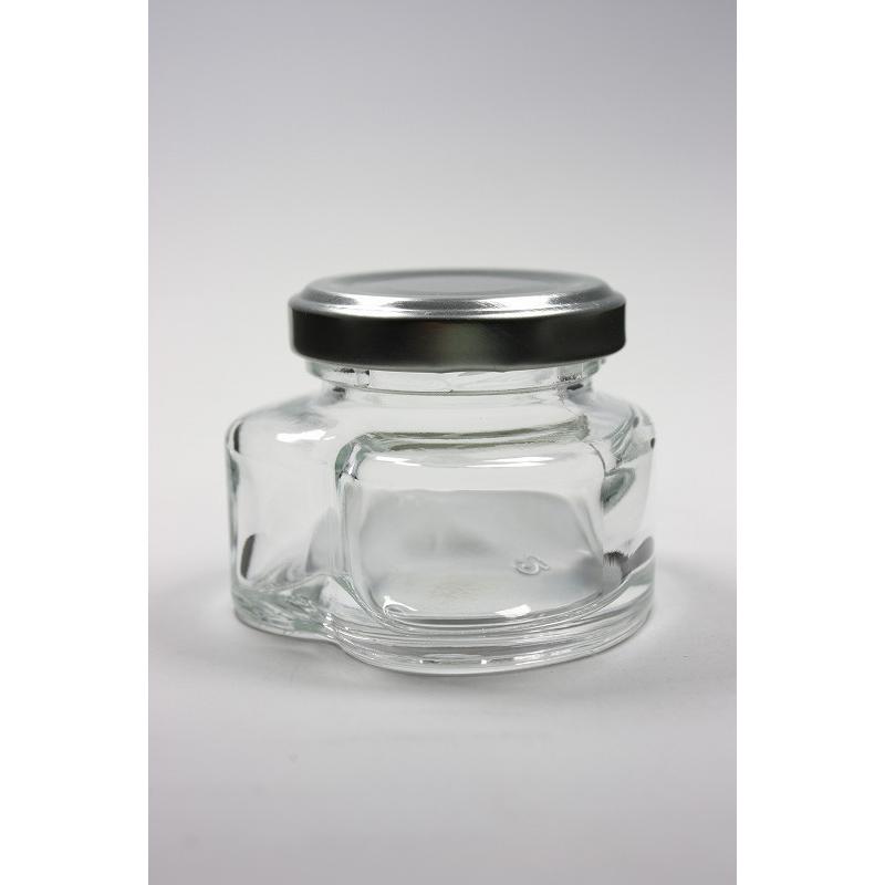 WML-35 ハート型瓶 1本入 ジャム瓶 ふた付 ガラス瓶 保存瓶 はちみつ容器 小さい かわいい 高級感 可愛い おしゃれ オシャレ スタイリッシュ | ブランド登録なし | 11