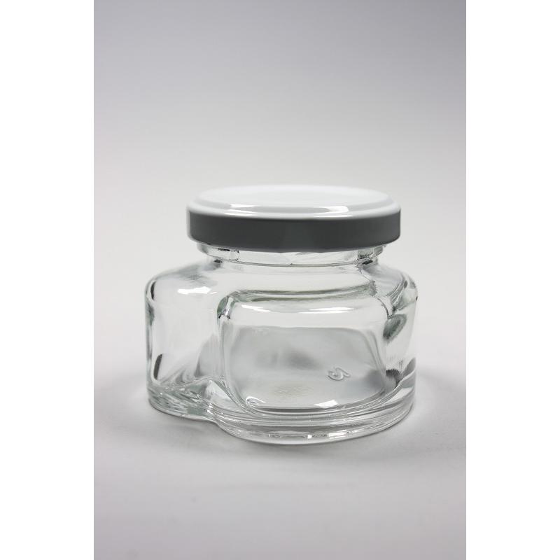 WML-35 ハート型瓶 1本入 ジャム瓶 ふた付 ガラス瓶 保存瓶 はちみつ容器 小さい かわいい 高級感 可愛い おしゃれ オシャレ スタイリッシュ | ブランド登録なし | 09