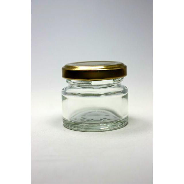 ジャム35 丸瓶 1本入 ジャム瓶 ふた付 ガラス瓶 保存瓶 はちみつ容器 小さい かわいい 可愛い おしゃれ オシャレ スタイリッシュ かっこいい 蓋付 | ブランド登録なし | 02