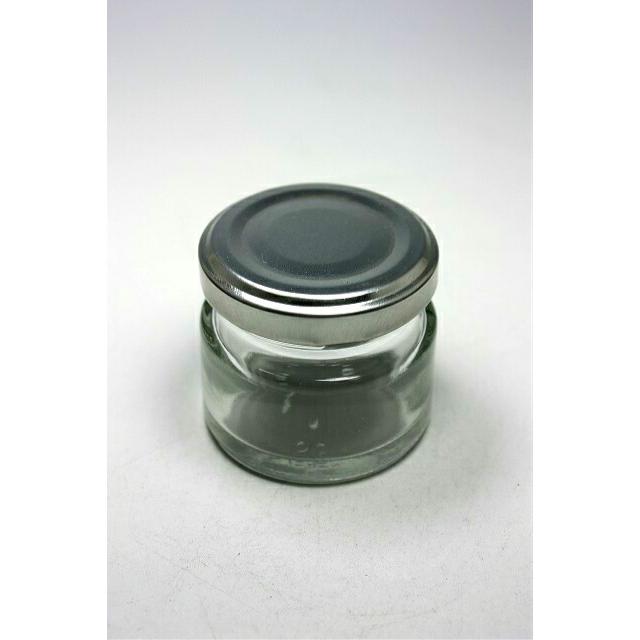 ジャム35 丸瓶 1本入 ジャム瓶 ふた付 ガラス瓶 保存瓶 はちみつ容器 小さい かわいい 可愛い おしゃれ オシャレ スタイリッシュ かっこいい 蓋付 | ブランド登録なし | 07