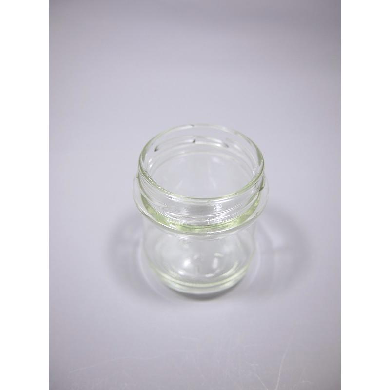 ジャム瓶 しりばり90 1本入 ふた付 丸瓶 ガラス瓶 保存瓶 はちみつ容器 小さい かわいい 可愛い おしゃれ オシャレ スタイリッシュ かっこいい | ブランド登録なし | 01