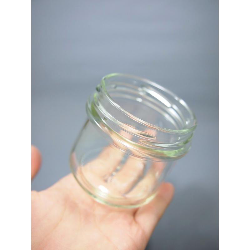 ジャム瓶 しりばり140 1本入 ふた付 丸瓶 ガラス瓶 保存瓶 はちみつ容器 小さい かわいい 可愛い おしゃれ オシャレ スタイリッシュ かっこいい | ブランド登録なし | 06