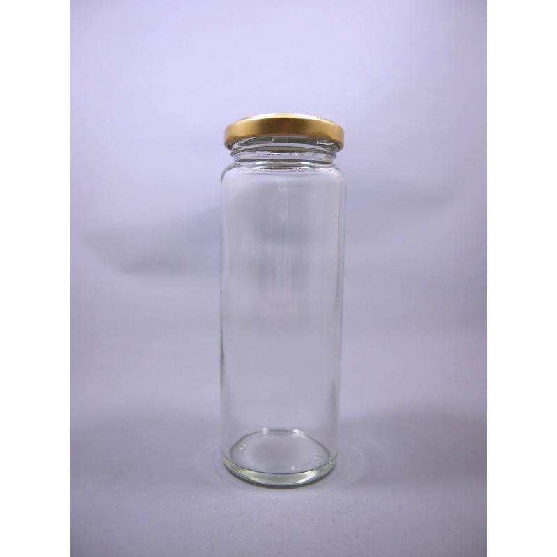 L-200 丸瓶 1本入 ジャム瓶 ふた付 ガラス瓶 保存瓶 はちみつ容器 コンポート ソース 調味料 小さい かわいい 可愛い おしゃれ オシャレ |  | 03