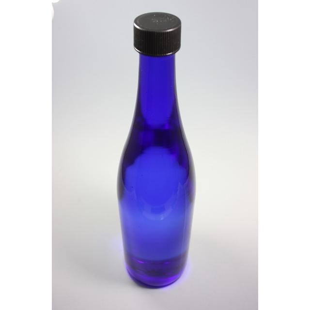 ロングS720 ブルーびん 丸瓶 1本入 酒瓶 ふた付 ガラス瓶 保存瓶 ワイン瓶 焼酎 ジュース ボトル 酒 梅酒 シロップ ワインボトル 調味料 | ブランド登録なし | 02