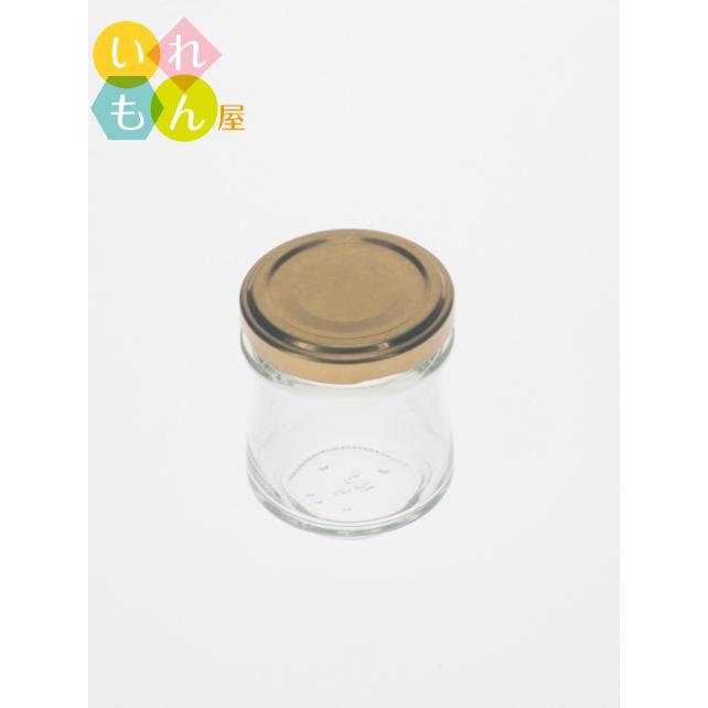 しりばり50 丸瓶 48本入 ジャム瓶 ふた付 ガラス瓶 保存瓶 はちみつ容器 小さい かわいい 可愛い おしゃれ オシャレ スタイリッシュ かっこいい | ブランド登録なし | 01