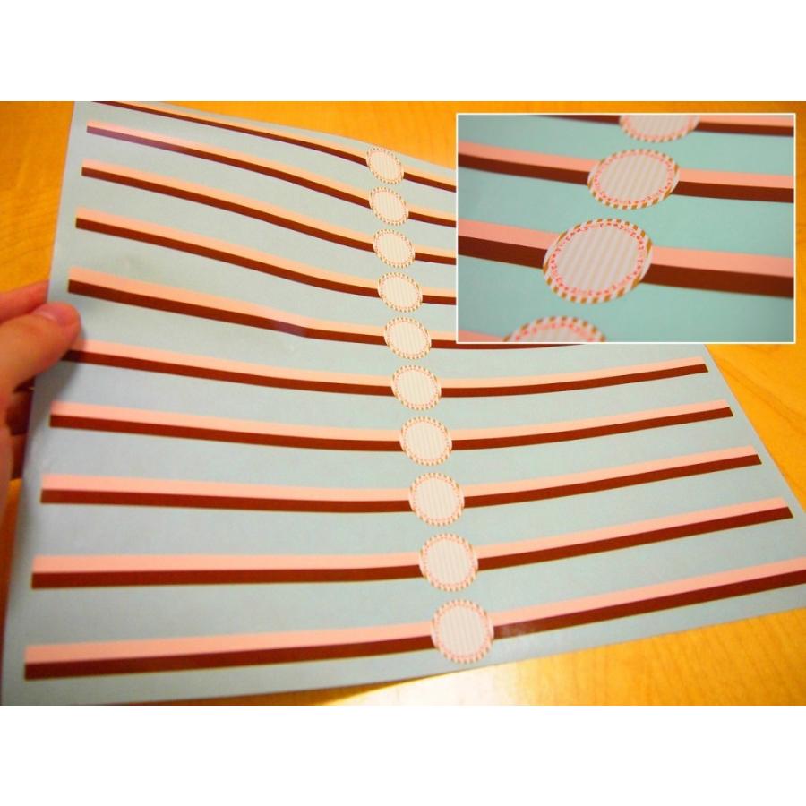 封印シール ツートンタイプ10枚セット 未開封シール 封緘紙