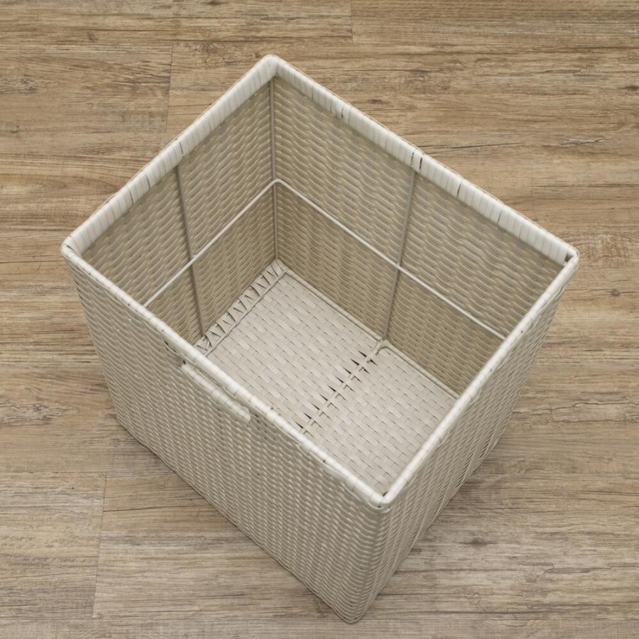 ラタン製 4段チェスト 籐製ランドリーチェスト4段 完成品 衣類 おもちゃ 引出し 布張り