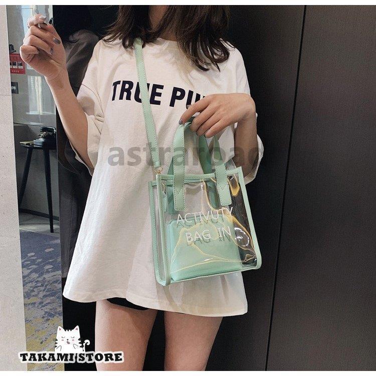 ❤️CHANEL 透明バッグ ポーチ付き。❤️ a22-5300-1.jpg