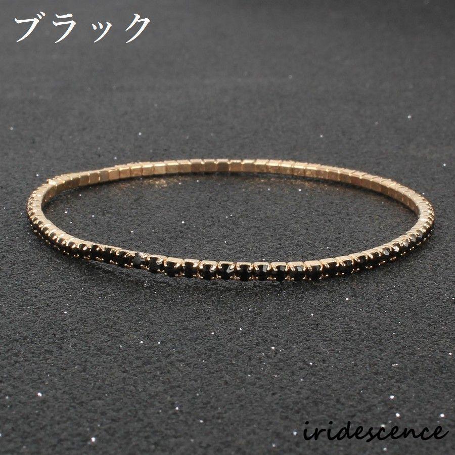 テニスブレスレット 腕輪 レディース アクセサリー ラインストーン