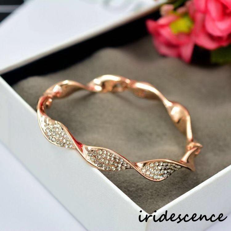 ブレスレット バングル レディース アクセサリー シルバーカラー