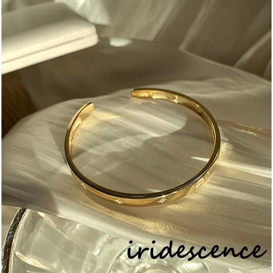 バングル ブレスレット レディース アクセサリー 女性 メタル シルバー