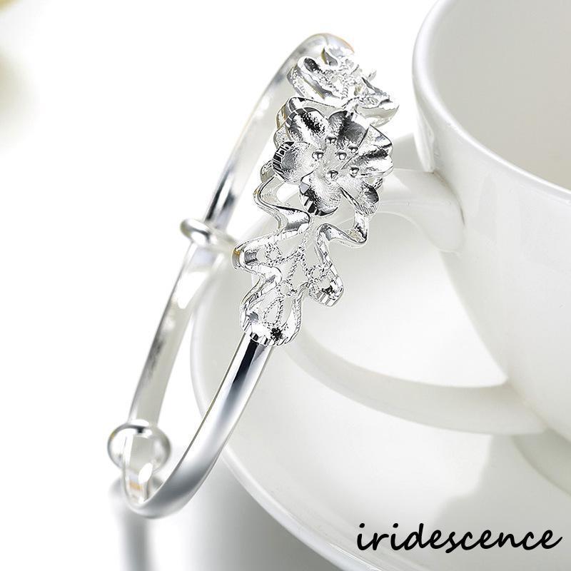 バングル ブレスレット レディース 女性用 腕輪 アクセサリー シルバー