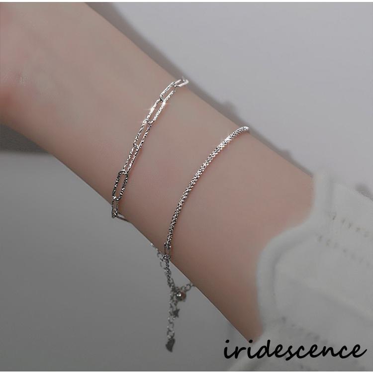細いブレスレット18、細いネックレス40、シルバー２点セット ブレスレット レディース 女性 アクセサリー シルバーカラー チェーン