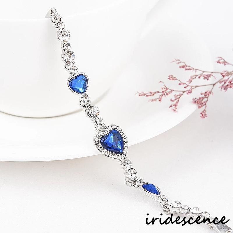 ブレスレット レディース アクセサリー 腕輪 ラインストーン サイズ調整可能 ハート かわいい おしゃれ ギフト プレゼント 贈り物 女性 婦人 服飾 | ブランド登録なし | 06