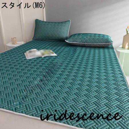 ベッドパッド 敷きパッド クイーン ポリエステル 春夏用 さらさら 汗取り敷きパッド 汗取り敷きパッド ベッドパッド 取り付け簡単 洗える 新生活 丸洗いOK | ブランド登録なし | 06