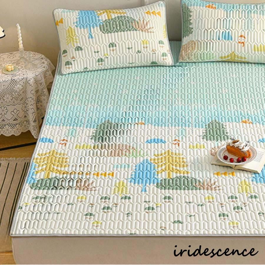 インベル敷きパット 敷きパッド 水洗い 綿敷きパッド シングル クール 接触冷感 夏 オール