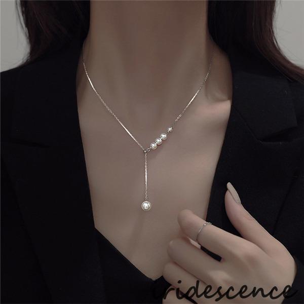 ネックレス レディース 5粒 パール アクセサリー ジュエリー ネックレス レディース 5粒 パール アクセサリー ジュエリー