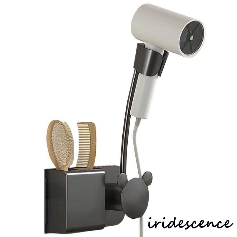 ドライヤースタンド ハンズフリー ドライヤーホルダー 壁 固定