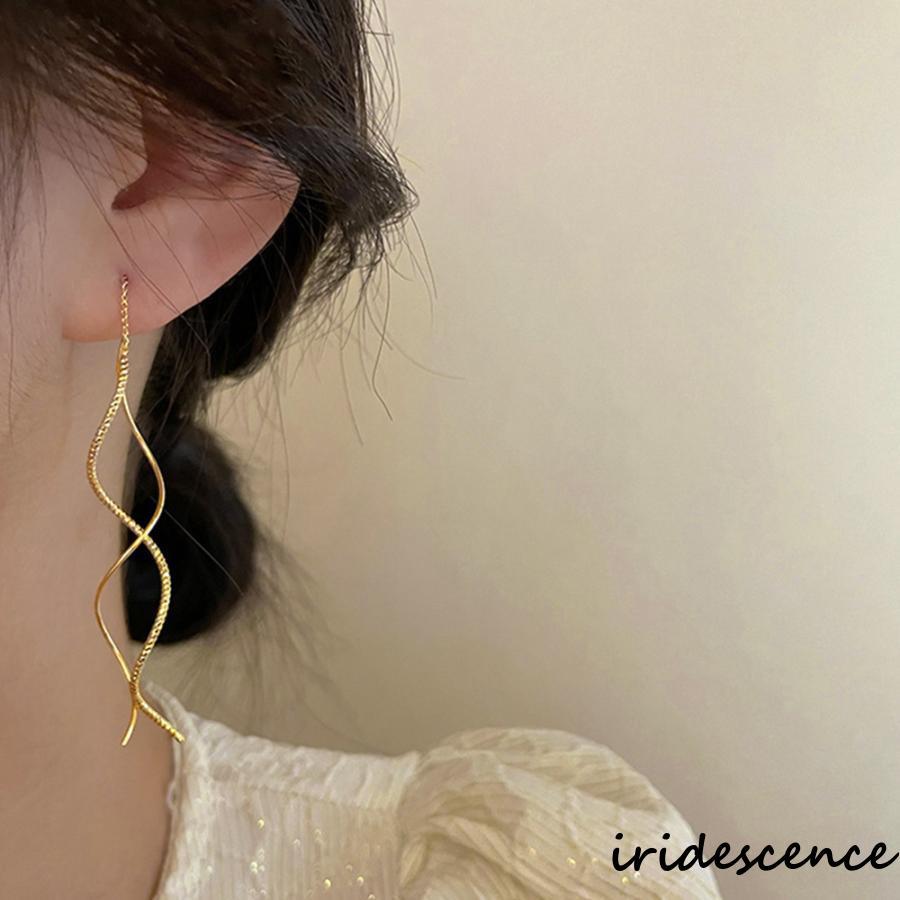 No.1193 鮮やかゴールドのロングピアス　ダンスピアス　ロングイヤリング No.1193 鮮やかゴールドのロングピアス ダンスピアス ロングイヤリング