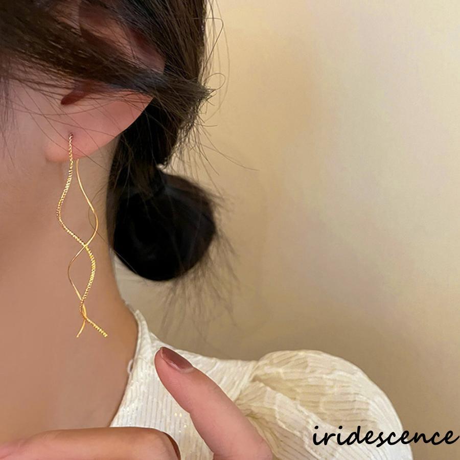 揺れるチェーンピアス ロングピアス : アイリスの弓 - 通販 - Yahoo