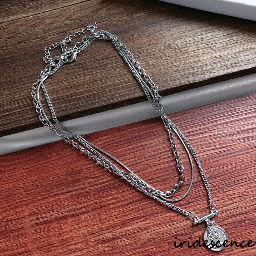 ネックレス レディース シンプル アクセサリー シルバー チェーン