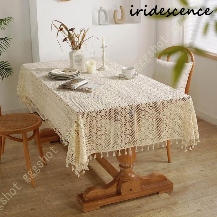 ヴィンテージ　レース編み　ハンドメイド　テーブルクロス　マルチカバー Amazon｜Yizunnu手作りかぎ針編みテーブルクロスヴィンテージレース