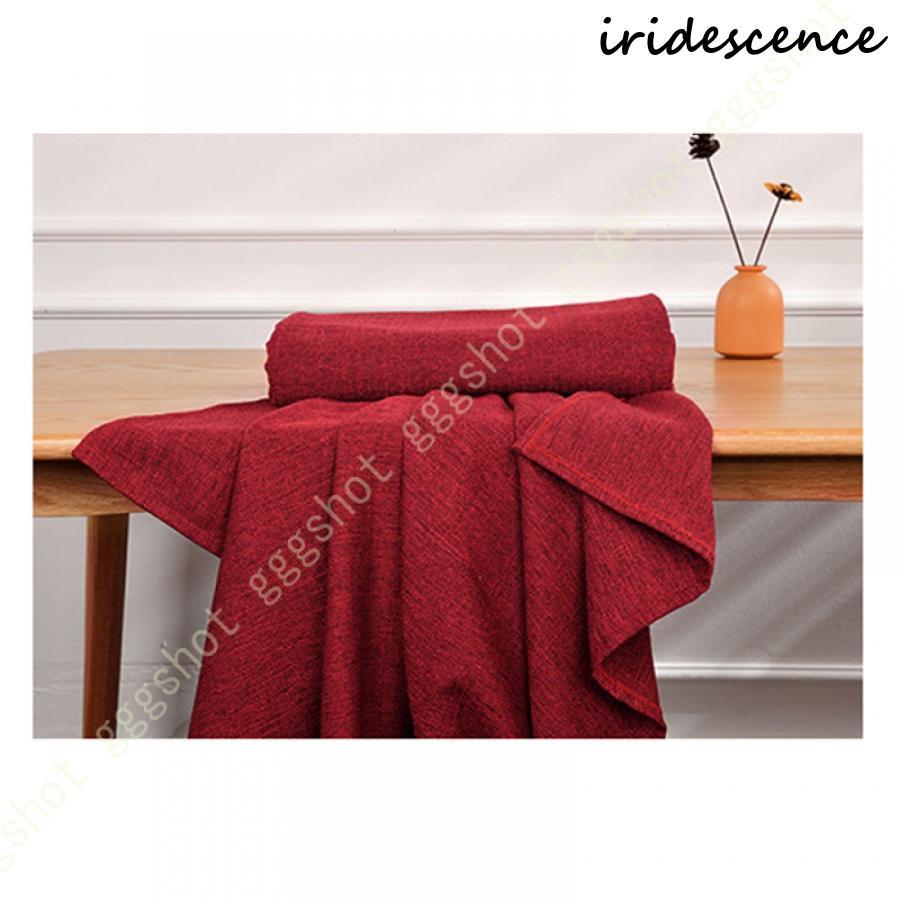 北欧 テーブルクロス おしゃれ リネン 無地 滑り止め テーブルカバー