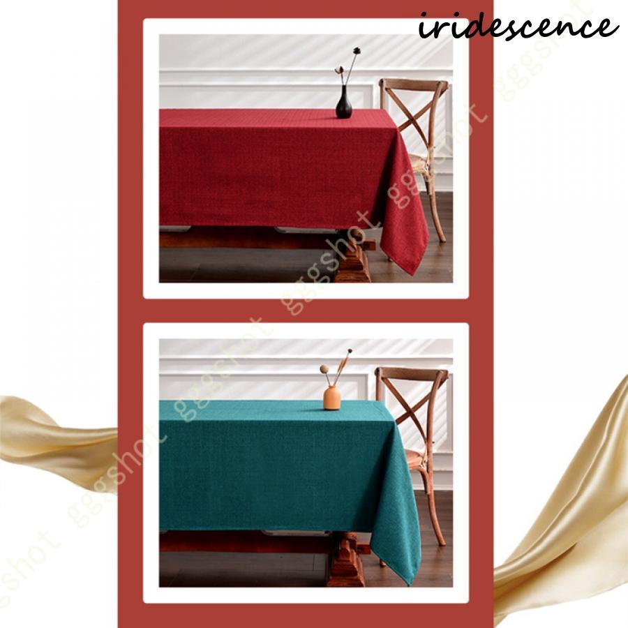 北欧 テーブルクロス おしゃれ リネン 無地 滑り止め テーブルカバー