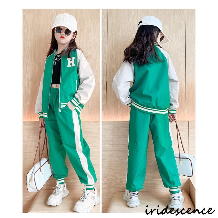 ジャージ キッズ 女の子 上下セット 長袖 春秋 ジュニア 子供服